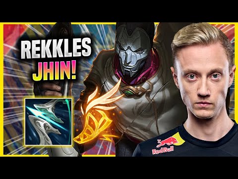 REKKLES TRIES SOME JHIN! - KC Rekkles Plays Jhin ADC vs Ezreal! | Season 2022