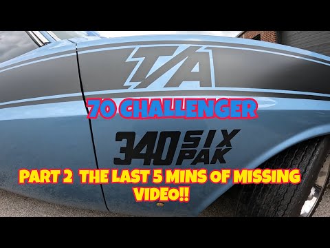 70 Challenger   Part 2  the last 5 mins of missing Video