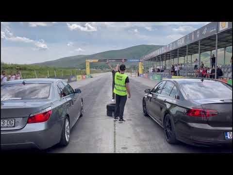 BRUTAL VW PASSAT B8 2 0 BiTDI VS BMW 535D E60