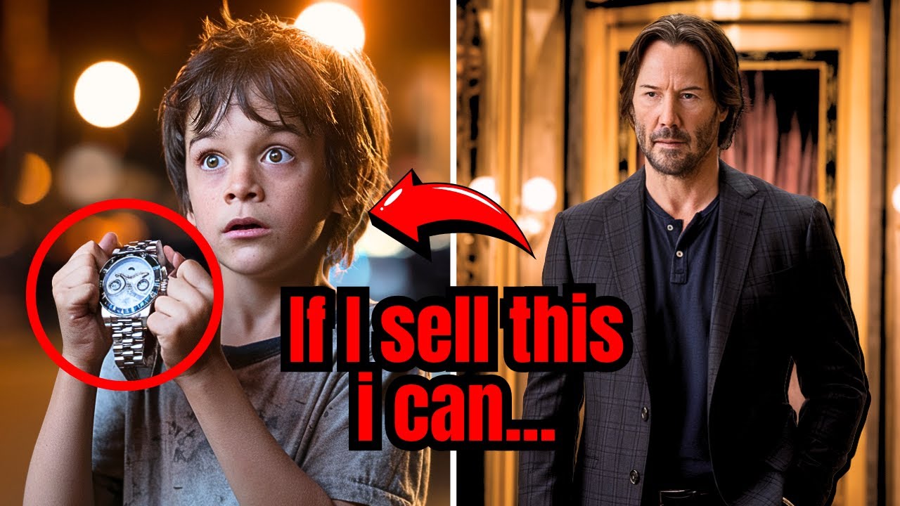 12-Year Old Returns Lost Milionalere Watch Not Knowing It's From Keanu Reeves Gets Surprised!