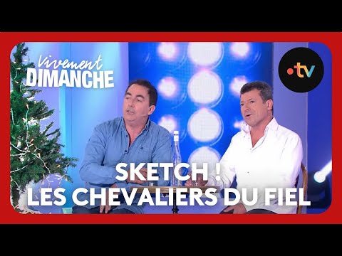 Les Chevaliers du Fiel : "Mon mari n'est pas parti, il fait le point !"- Vivement Dimanche