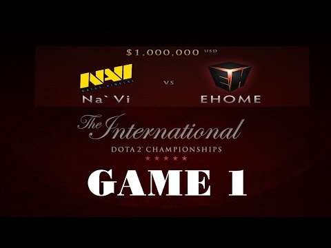 The international 2011: Na`Vi vs EHOME Grand Final - GAME 1
