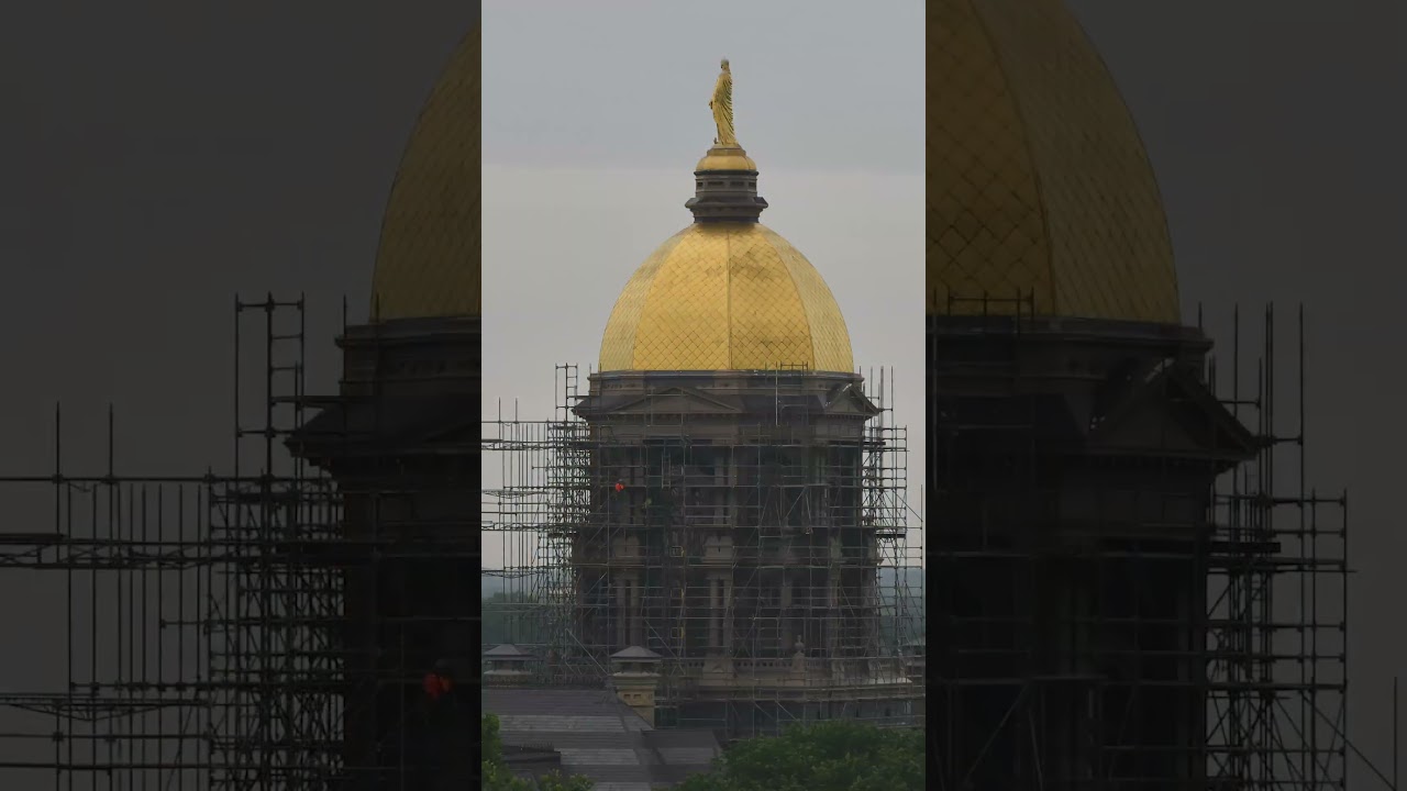 Regilding the Dome: Scaffolding Timelapse