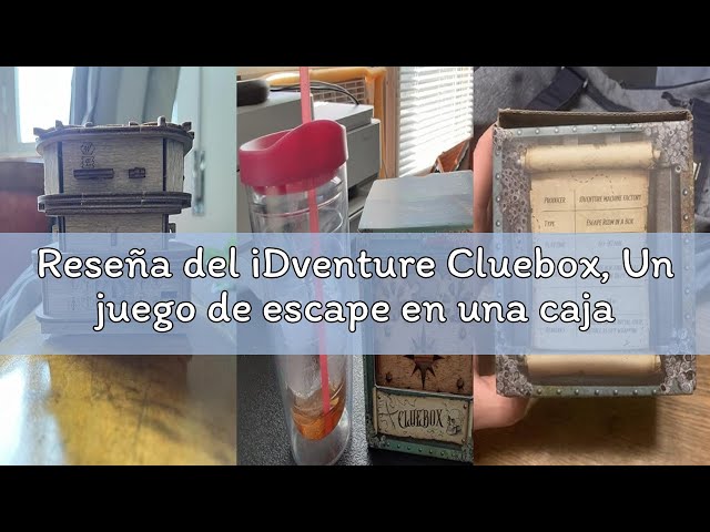 Vídeo relacionado con iDventure Cluepuzzle Pirámide de Sol - Juego de Escape Room con rompecabezas de Jigsaw - Puzzle de madera 3D - Caja de regalo - Cofre del tesoro - Caja de rompecabezas secuencial para adultos - Regalo