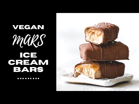 VEGAN MARS ICE CREAM BARS