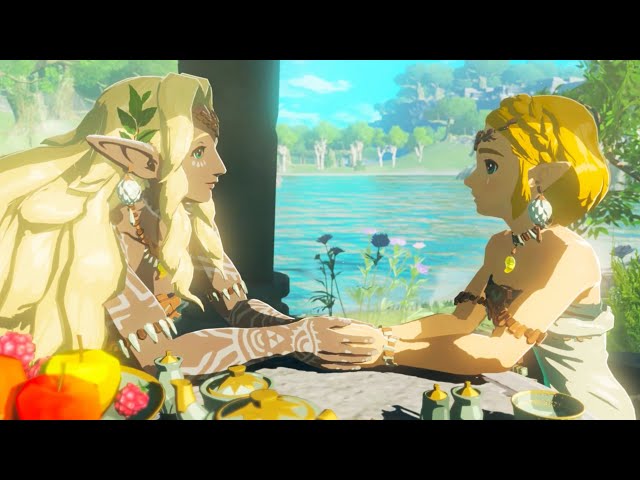 Link and Zelda are dating in Tears of the Kingdom, right?