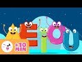 Vowels A E I O U Educational Video To Learn The Vowels
