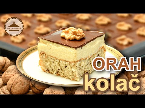 Honey walnut cake, so simple and so delicious! / Bina's Sahan