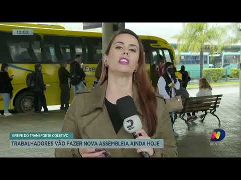 Greve do transporte coletivo: trabalhadores vão fazer nova assembleia