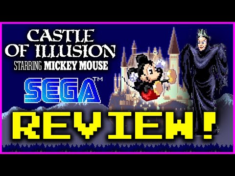 Castle of Illusion Review - Sega Genesis - A Disney 16-Bit Classic