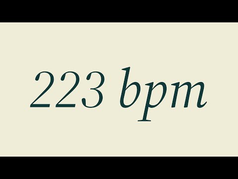 Metronome - 223 bpm