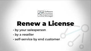 Renew a License by Software Licenses Manager for Business Central