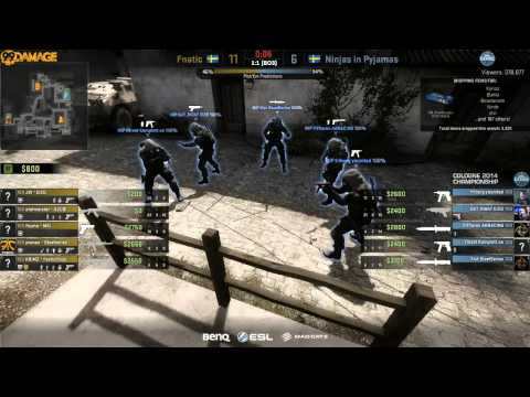 fnatic vs. NiP | Finale, ESL One Cologne 2014 | de_inferno Map 3