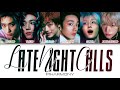 P1Harmony (피원하모니) - Late Night Calls Color Coded Lyrics (han/rom/eng)