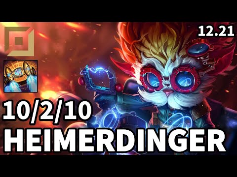 Heimerdinger Bot vs Kai'Sa - Ranked Master - Patch KR 12.21