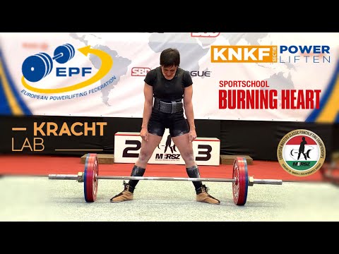European Masters Classic Powerlifting Championships 2023 | Christine Rebello