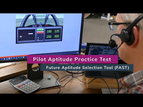Pilot Aptitude Practice Tests - Future Aptitude Selection Tool (FAST)