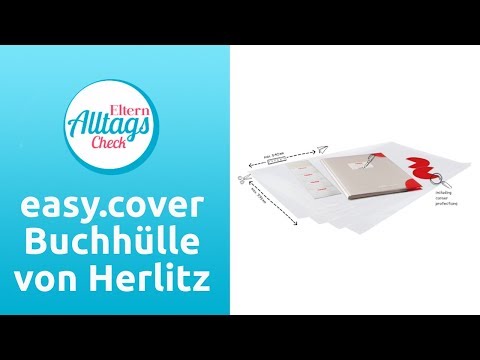 Mama Nicole testet die Buchhüllen easy.cover von herlitz | Eltern Alltagscheck | ELTERN (Anzeige)