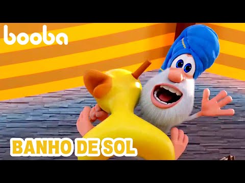 Capa de Booba 😎   Banho de sol  ⭐  Desenhos Animados Engraçados Para Crianças