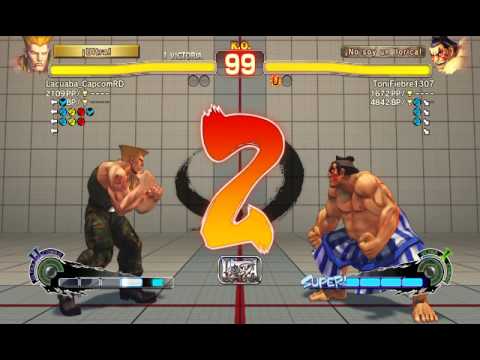 Lacuaba_CapcomRD (guile) VS (Tonifiebre1307) Honda USF4