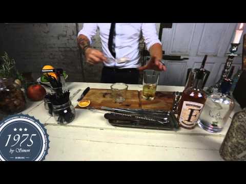 Ferdinand`s Saar Quince Gin and Herno SE whit vanilla whole