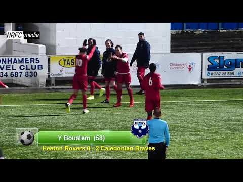 Heston Rovers 1 - 3 Caledonian Braves Match Highlights
