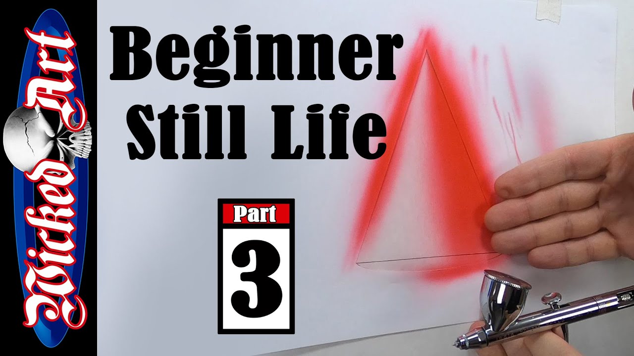 Airbrush Beginner Exercises: The Cone