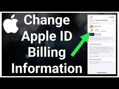 How To Change Billing Address (Apple ID)