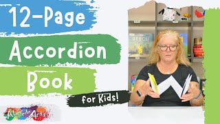 12 Page Accordion Book w/ 1 Sheet of Paper