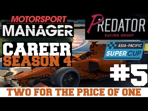 S0405: TWO FOR THE PRICE OF ONE! Predator Racing - Motorsport Manager PC