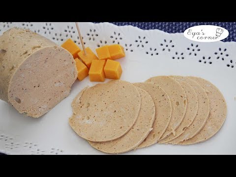 Homemade Chicken Salami - easy and healthy