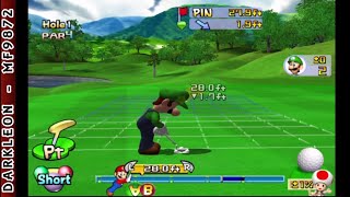 GameCube - Mario Golf - Toadstool Tour © 2003 Nintendo - Gameplay