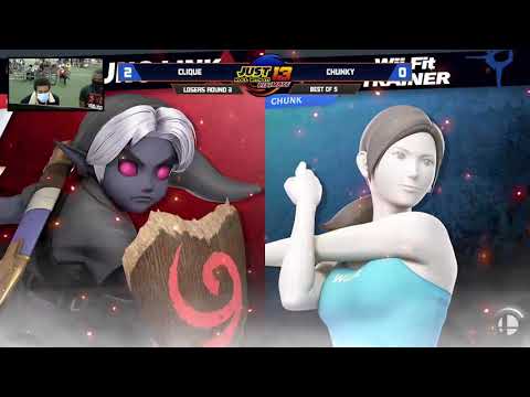 JRWI13- Clique (Young Link) Vs. Chunky (Wii Fit Trainer) - Top 48