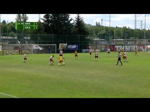 Bukayo Saka vs Sparta Praha U16 Friendly (17/06/2017)
