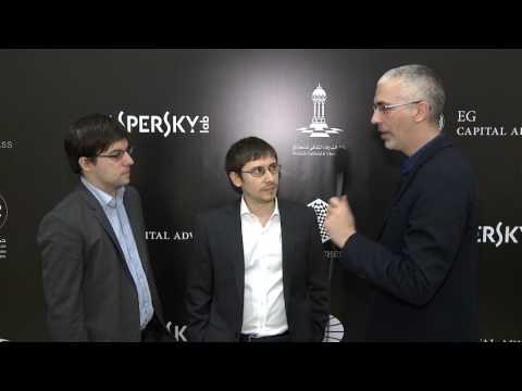 Day 7 Interview with Maxime Vachier Lagrave and Dmitry Jakovenko