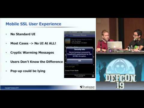 [DEFCON 19] Getting SSLizzard