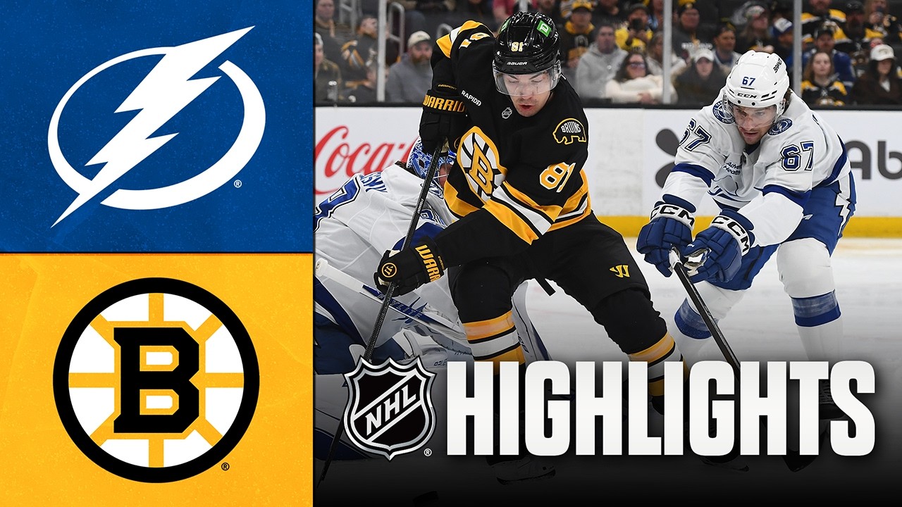 Lightning vs. Bruins | NHL Highlights | April 11, 2026