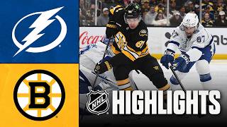 Lightning vs. Bruins | NHL Highlights | April 11, 2026