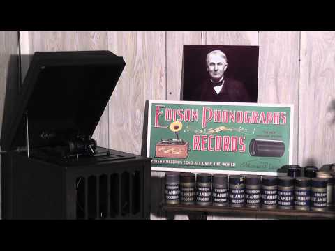 Edison blue amberol cylinder 2679 - Josephine Polka by Oberamnergauer Zither Trio