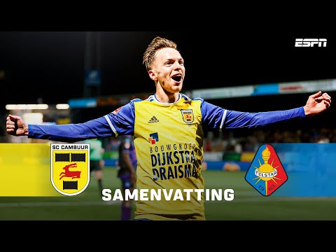 SC Sport Club Cambuur Leeuwarden 1-0 Stormvogels T...