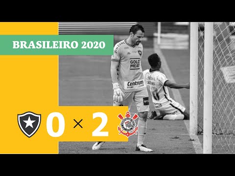 Botafogo 0 x 2 Corinthians - Gols - 27/12 - Brasileirão 2020