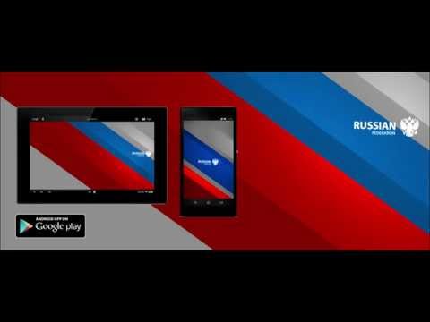 Флаг россии живые обои Video