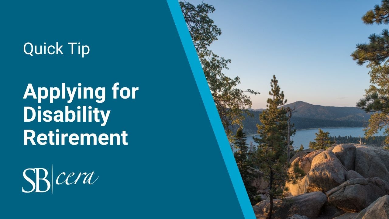 Applying for Disability Retirement