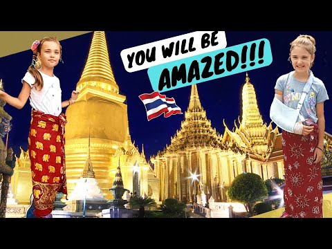 TOUR the GRAND PALACE Bangkok & Be Amazed - Temple of the Emerald Buddha - Thailand with kids