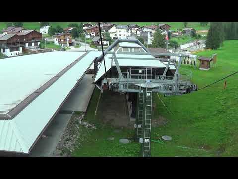 Discesa integrale seggiovia Agamatic "Pescul - Fertazza" - Selva di Cadore (BL) / Télésiège /  索道