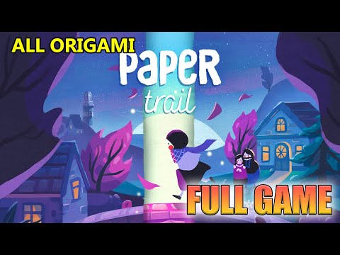 Paper Trail Full Game Walkthrough | All Origami Paper Trail Netflix