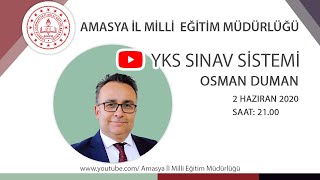 YÜKSEK ÖĞRETİM KURUMLARI SINAVI - OSMAN DUMAN #RehberlikSaatlerindeBuluşuyoruz