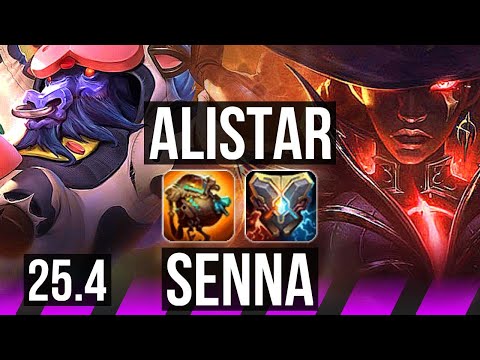 ALISTAR & Varus vs SENNA & Kai'Sa (SUP) | KR Challenger | 25.4