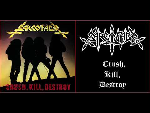💀 Sarcófago - Crush, Kill, Destroy (1992) EP [Full Album] 💀