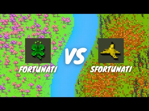 Fortunati vs Sfortunati *FINITO MALE* - WorldBox [ITA]